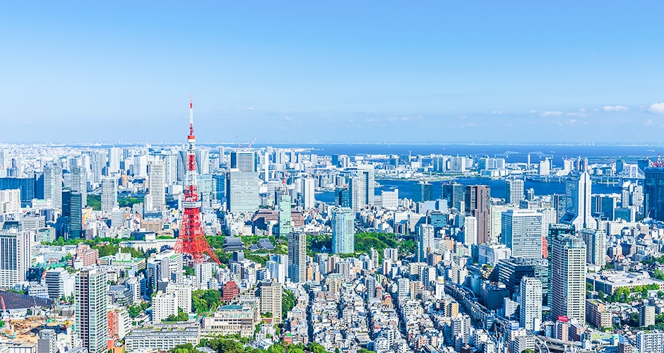 東京の街